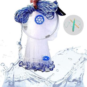 投げ網 手投げ 魚網 投網仕掛け